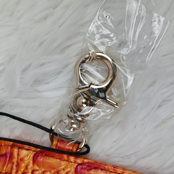 Brahmin Mini Envelope Case Dusty Orange - Picture 6 of 7